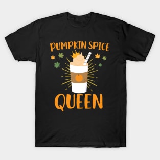 Pumpkin Spice Queen T-Shirt